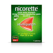 چسب ترک سیگار  نیکورت  invisipatch Nicorette   اصل
