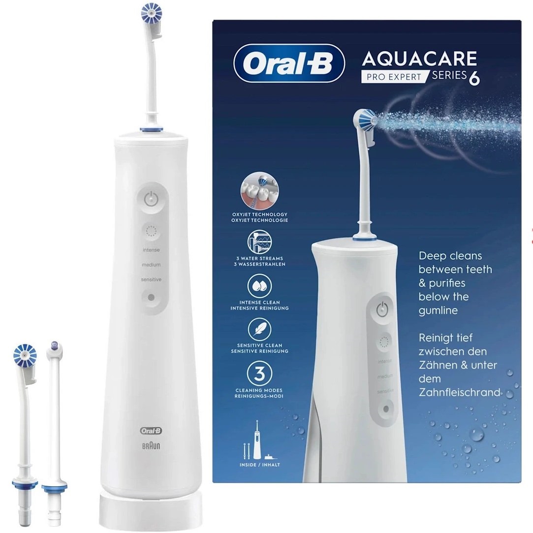 واتر جت اورال بی شارژی مدل AQUACARE 6 Pro-Expert اصلی آلمان